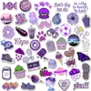 50Pcs VSCO Cute Purple Tone Stickers Pack Non-random Graffiti Car Bike Luggage Sticker Laptop Skateboard Motor Water Bottle Decals