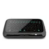 H18 Plus Wireless Air Mouse Mini Keyboard Full Screen Touch 2.4Ghz Qwerty Touchpad مع وظيفة الإضاءة الخلفية للتلفزيون الذكي PS3