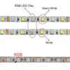 5M 10M 15M WiFi LED Strip Lights RGB Color Changeable Flexible Waterproof SMD 5050 RGBW RGBWW LED Strip Tape + Remote Control + Adapter