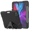 Kleurrijke zware schokbestendige standaard tablet pc -cases voor iPad 10.2 Pro 11 lucht 10.9 9.7 Mini 6 Samsung Tab A8 10.5 T860 A7 T500 T580 P610 T510 T280 T350 T290 met schermflim