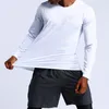 Men's T -shirts outdoor sports long-sleeved basketball training fitness tees running quick-drying breathable T-shirt