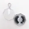 25mm long dramatic mink eyelash with octagon custom private label strip soft false eye lash vendor