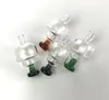 Beautiful Heady Glass Carb Cap Oil Dab Rigs Dab Tool For Quartz Banger Colorful Carb Caps Smoking Accessories DCC23