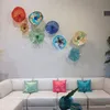 Sofa-Fernseher-Lampen 100% handgeblasenes Murano-Glas-Kunst im Cluster-Stil Wohnkultur Wandplatten