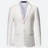 Costumes pour hommes Blazers 10 couleurs Plus Taille 5XL 6XL Vestes formelles blanches pour hommes Slim Fit Robe de soirée de mariage Homme Veste classique Costume Xxxxxxl