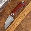 Navalha faca dobrável D2 Lâmina Rosewood Handle Tactical Survival Pocket Knife Outdoor Camping facas de caça Ferramentas multi EDC