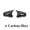1 Paar hochwertige Kohlefaser-Autospiegelabdeckungen glänzend schwarz Rückspiegel für F52 F39 F48 F49 G29 ABS