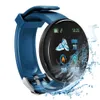 Fashion D18 Smart Wristbands Watch Vattentät Fitness Hälsa Tracker Sport Armband med blodtryck Hjärtfrekvensmätare för iOS Android