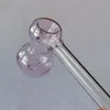 Kolorowy Pyrex Glass Bubble Rura Rączka Ręczne Rury Burner Oil Rurnik DAB Rury tytoniowe