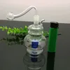 Pipes à fumée Hookah Bong Glass Rig Oil Water Bongs Fil coloré mini lanterne pot bien filtré