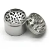 smoking accessories concave grinders in stock silver 50mm without logo herb grinder metal vs sharp stone