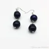 1SET FASHIONS LAPIS LAZULI BAGL BEASS BEARS SERGLESE Серьги для ювелирных украшений 0 47 4745094