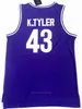 Schip Van ONS # De 6th Man Film 43 Kenny Tyler Basketbal Jersey Mannen Huskies College Marlon Wayans Jerseys Universiteit Paars Maat S-3XL