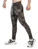 Мужские брюки камуфляж спортивные мужские Jogger мода Slim Jogging тренировки плюс размер 1