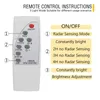 하나의 태양 광 LED 가등 전등 30W/60W/90W LED 태양열 PIR 모션 센서 타이밍 램프 플라자 정원을위한 리모콘 타이밍 램프