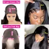 Hd Transparent Brazilian Body Wave Frontal Wig 150 13X6 Lace Front Human Hair Wigs Remy 6X6 Lace Closure Wig For Black Womem6158661