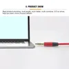 35mm AUX Audio Cable Man till Male Auxiliary Car Stereo Audio Aux Cable Metal for Phones Car Högtalare 4ft 5ft 10ft8711813