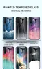 Ultra slank Starry Sky Telefoon Cover Glanzende Glaskast voor OnePlus Nord 8 PRO 7T 7 6T 6 5T 5 One Plus