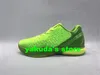 Kobes 6 Grinch The Christmas Protro Basketbol Ayakkabı Allstar Asg West Challenge Taslak Günü Prelude Sport Yakuda OG Orijinal Kalite ve Rreal Karbon Fiber