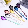 Spoon 304 Stainless Steel Spoon fork Mixing Spoons Dinnerware Kitchen Accessories