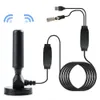 120 Miles 1080P Indoor Digital TV Antenna Signal Receiver Amplifier TV Radius Surf fox Antena HDTV Aerial Mini DVB-T/FM Antenna