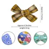 INS15 colors Girl Hair Accessories hair bow 4.3" Flower Handmade bow hairpin Color girl hairbands Barrettes