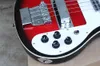 Blackred 4 Struny 4003 Ricken Electric Bass Gitara z Roodewod Fretboard