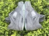 2022 Release Authentic 4 KAWS Air Cool Grey Mens Outdoor Shoes Black Glow In DARK Sports Sneakers With Original Box