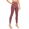 Pantaloni da yoga a vita alta da donna Naked Feeling I Leggings da allenamento a 7/8 di lunghezza -25 pollici (numero di stile: R009A)