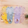 Baby Striped Outfits Boys Girls Long Sleeve Romper Top + Pants 2pcs/set Cotton Kids Article Pit Clothing Sets Home Pajamas Clothing M2336