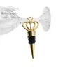 20PCS Golden Crown Wine Stopper favores do casamento Presentes do aniversário da lembrança do Evento brindes de aniversário nupcial Stopper Duche Bottle