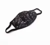 Maschere Paillettes Glitter Respiratore Bling Bling Unisex Copri bocca antipolvere Moda Maschere di seta lavabili Maschera protettiva in cotone per esterni BWD273