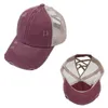 10 cores das mulheres dos homens Cap Retro malha tampão repicado Masculino Feminino Sun Hat Baseball Moda Caps Chapéus de Hip Hop Ball Caps Homens Chapéus