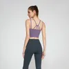 W022 Kvinnor Yoga Vest Girls Running Fast Dry Bh Ladies Casual Yoga Outfits Adult Cheerleader Sportwear Övnings Gym Fitness We7298335