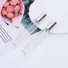 10 ml kare mini temizle cam uçucu yağ parfüm şişesi sprey atomizer taşınabilir seyahat kozmetik konteyner parfüm şişesi