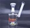 TOP quality glass bong oil rig Dunkin' DABS water bongs female 14.5mm glass beaker bong with glass oil burner pipe and tobacco bowl