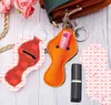 Lippenstifthalter, Neopren-Schlüsselanhänger-Etui, für Sport, bedruckt, Chapstick-Halter, Leopard, Keychian-Wrap, Lippenabdeckung, Party-Geschenk, 72 Designs, YFA2977