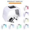 Nouveau 7 couleurs PDF Masque LED Lighthérapie faciale Skin Dispositif de rajeunissement Spa Spa Remover Anti Rinkle BeautyTreat9684637