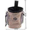 Portable Pet Dog Treat Pouch Outdoor Training Food Storage Bags Detachable Feeder Bag with Pocket Puppy Snack Reward Waist Bag