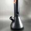 Hookahs en verre de 18 pouces d'épaisseur Banghalhs Black Verre Eau Bongs Super Heavy Dab RIG 18mm Joint pour accessoires fumeurs