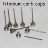 14 мм и 18 мм Titanium CARB CAPS CAPS TITANIUM Nail Nazy Nowness Titanium Nail Gr 2 Nail для стеклянной водой бонг