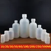 Plastic vloeibare flessen Goede afdichting met Foam Pakking 60ml Travel Packing Box