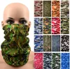 Outdoor Sports Seamless Camo Bandana Multifunctional Headwear Headband Neckwarmer Magic Scarf Neck Gaiter Fishing Face Shield Mask Balaclava