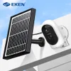 الأصل EKEN استرو 1080P كاميرا IP مع الكاميرا لوحة البطارية الشمسية IP65 WIFI مانعة لكشف الحركة لاسلكي الأمن