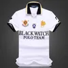 Embroidery crown polo foreign trade original single spot lapel polo shirt