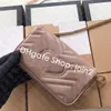 حقيبة كروس بودي توب. 476433 مارمونت جلدية سوبر حقيبة كاميرا صغيرة مصمم أزياء المرأة Crossbody سلسلة الكتف الهاتف الخليوي حقيبة صغيرة اكسسوارات Pochette