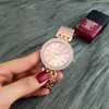 Rhinestone Women kijken naar mode Gold Women039s kijken vrouwelijke klok Zegarek Damski reloj Mujer7129638