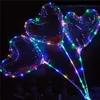 luz LED Bobo Balloon Luz não flashTransparent Balões 3M festa de Natal Luzes Cordas decorações de casamento Toy Crianças 07