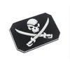 海賊スカルPVCアームバンド軍事戦術特別警察士気バッジジャケットバックパックジーンズ屋外スポーツ装飾パッチ