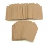 9x4.5 cm marron blanc pétoncle blanc papier cartonné prix étiquette étiquette volante rétro cadeau étiquette volante Place carte KD1